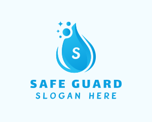 Droplet Cleaning Lettermark logo