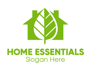 Green Leaf Home logo design