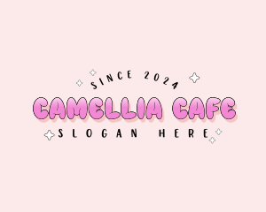 Fun Bubbly Cafe logo design