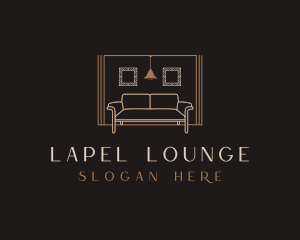 Sofa Lounge Furniture logo design