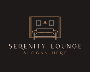 Sofa Lounge Furniture logo design