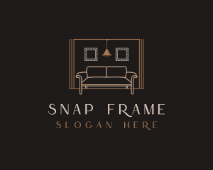 Sofa Lounge Furniture logo design