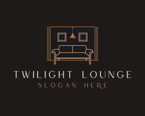 Sofa Lounge Furniture logo design