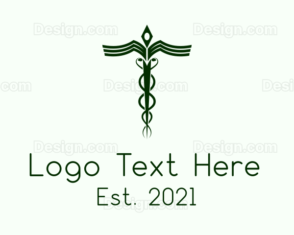 Medical Doctor Caduceus Logo