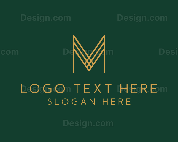 Premium Luxury Letter M Business Logo