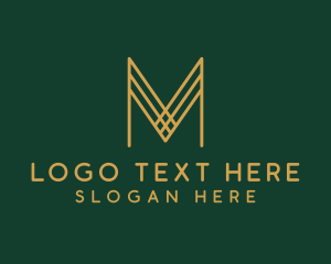 Premium Luxury Letter M Business Logo