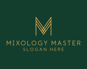 Premium Luxury Letter M Business logo design