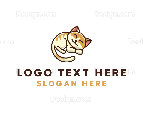 Pet Cat Vet Logo