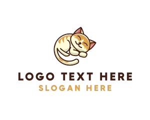Pet Cat Vet logo design