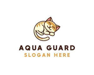 Pet Cat Vet logo design