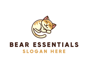 Pet Cat Vet logo design