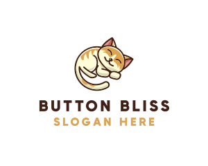 Pet Cat Vet logo design