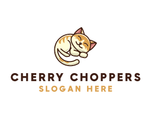 Pet Cat Vet logo design