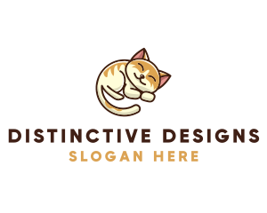 Pet Cat Vet logo design