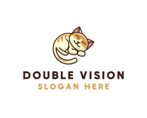 Pet Cat Vet logo design