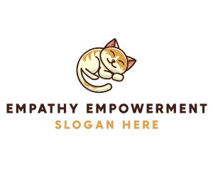 Pet Cat Vet logo design