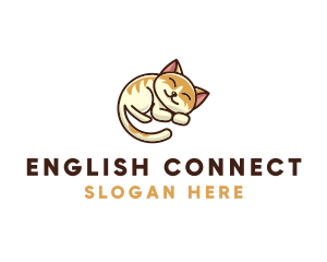 Pet Cat Vet logo design