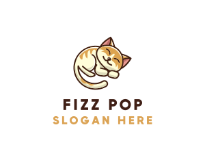 Pet Cat Vet logo design