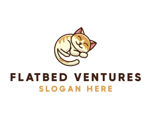 Pet Cat Vet logo design