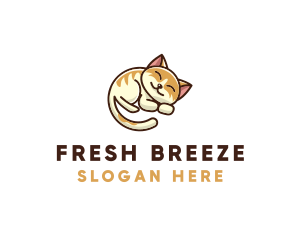 Pet Cat Vet logo design