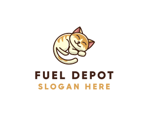 Pet Cat Vet logo design