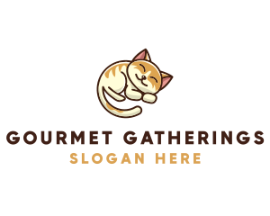 Pet Cat Vet logo design