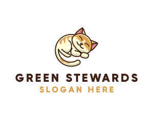 Pet Cat Vet logo design