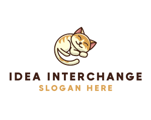 Pet Cat Vet logo design