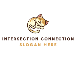 Pet Cat Vet logo design