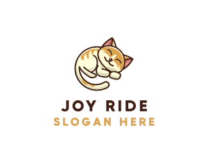 Pet Cat Vet logo design