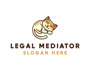 Pet Cat Vet logo design