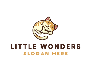 Pet Cat Vet logo design