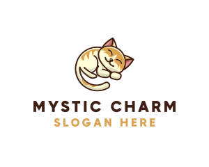 Pet Cat Vet logo design