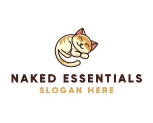 Pet Cat Vet logo design