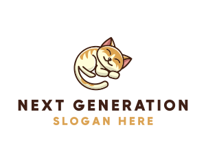 Pet Cat Vet logo design