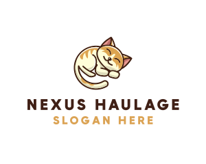 Pet Cat Vet logo design