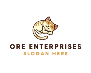 Pet Cat Vet logo design