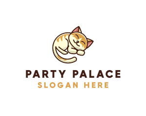 Pet Cat Vet logo design