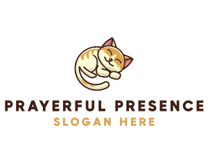 Pet Cat Vet logo design