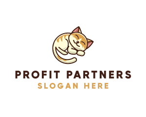 Pet Cat Vet logo design