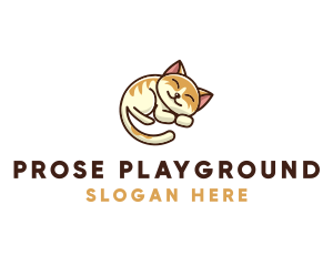 Pet Cat Vet logo design