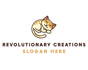 Pet Cat Vet logo design