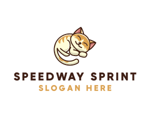 Pet Cat Vet logo design