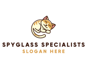 Pet Cat Vet logo design