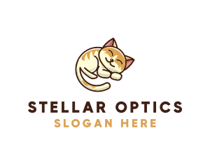 Pet Cat Vet logo design