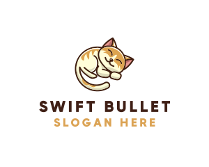 Pet Cat Vet logo design