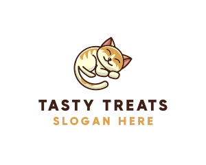 Pet Cat Vet logo design