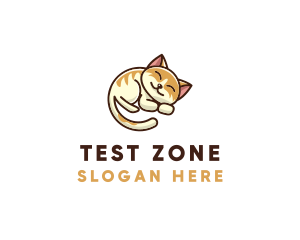 Pet Cat Vet logo design