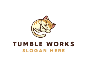 Pet Cat Vet logo design