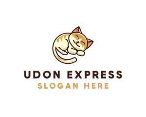 Pet Cat Vet logo design